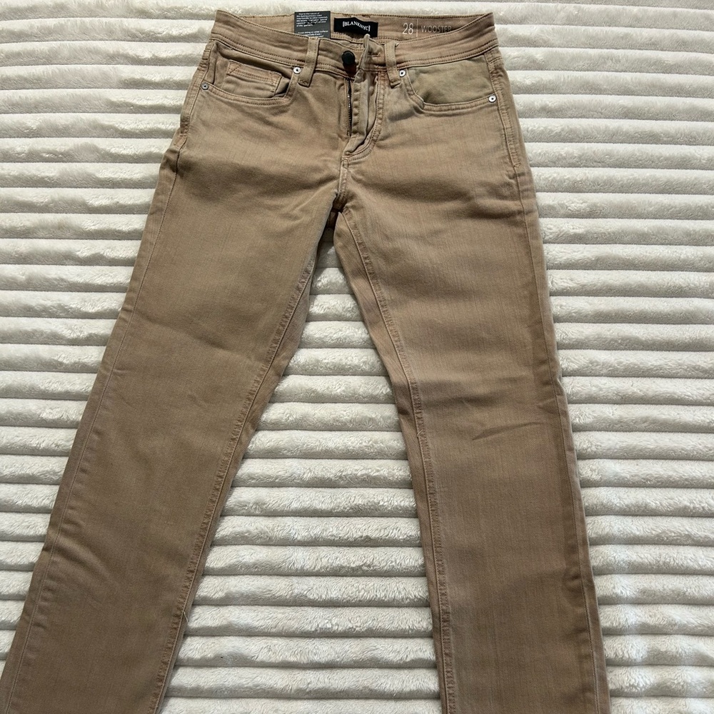 NWT Blank NYC Wooster Jeans 28x32 Men's Brown Slim fit  pants New with tag